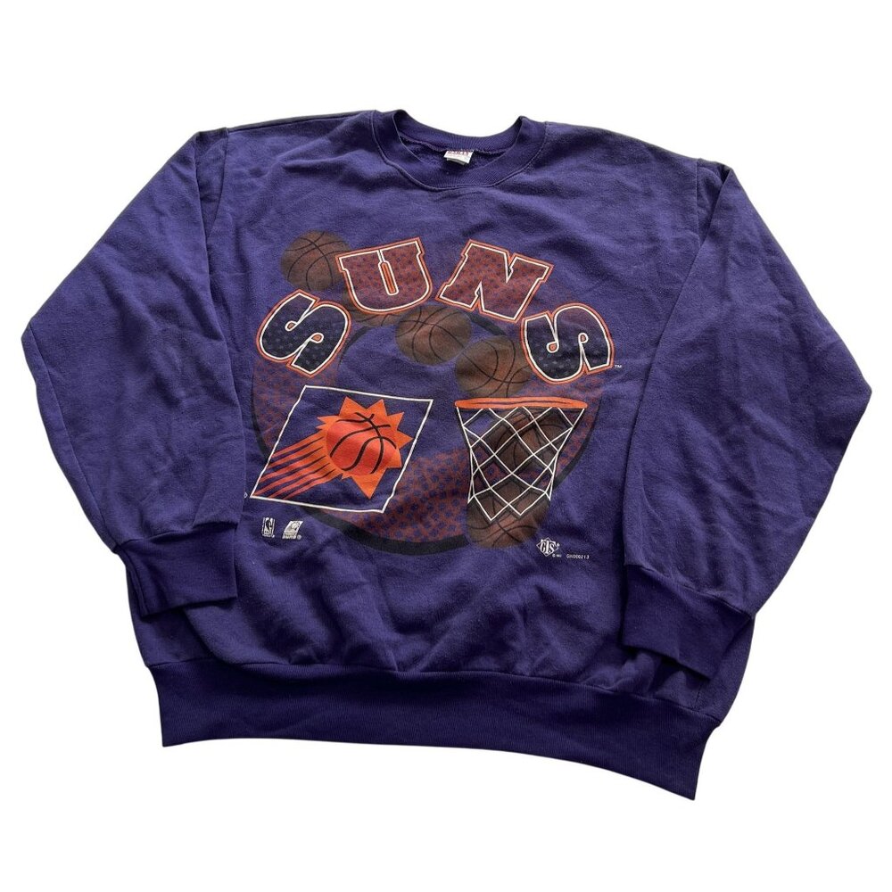 Vintage Pheonix Suns Crewneck Sweatshirt in Purple